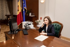 Maia Sandu a discutat cu Președintele lituanian, Gitanas Nausėda